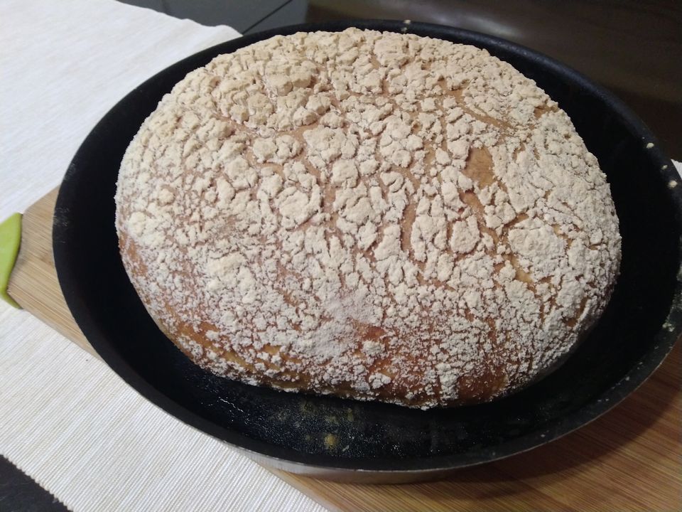 Белый хлеб из пшеничной муки без замеса - идеальный вкус и простой рецепт